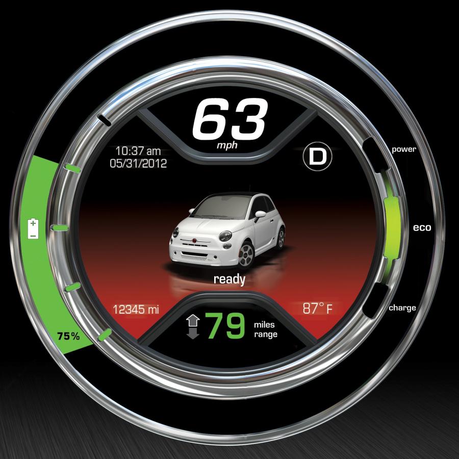  Fiat 500e 2013 года  (US) (фото 4 из 37)